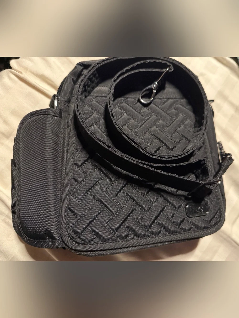NWOT Lug Hopper Compact Crossbody Black Great daily bag